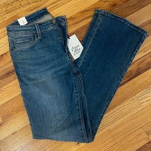 NWT Cosmic Blue Love straight leg jeans